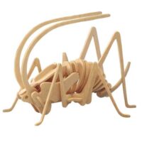 Woodcraft 3D puzzle cvrček – náhľad 1