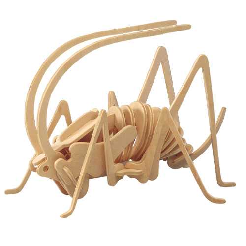 Woodcraft 3D puzzle cvrček