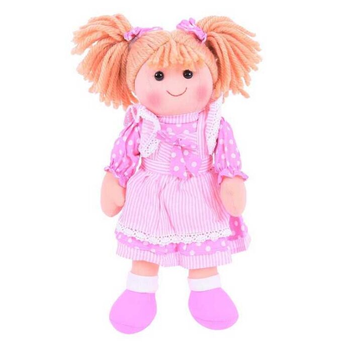 Bigjigs Látková panenka Anna 34 cm