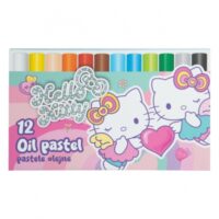 Voskovky Hello Kitty Pastel Pink 12 ks – náhľad 1