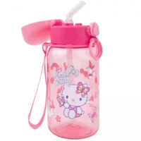 Fľaša na pitie ružová Hugo 500 ml Hello Kitty Pastel Pink – náhľad 2