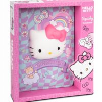 Zápisník B6 s 3D postavičkou modrý Hello Kitty Pastel Pink – náhľad 1