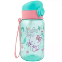 Fľaša na pitie mentolová Hugo 500 ml Hello Kitty Pastel Pink – náhľad 1