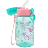 Fľaša na pitie mentolová Hugo 500 ml Hello Kitty Pastel Pink – náhľad 2