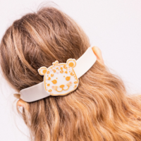 Plavecké okuliare pre deti Beige Leopard – náhľad 3