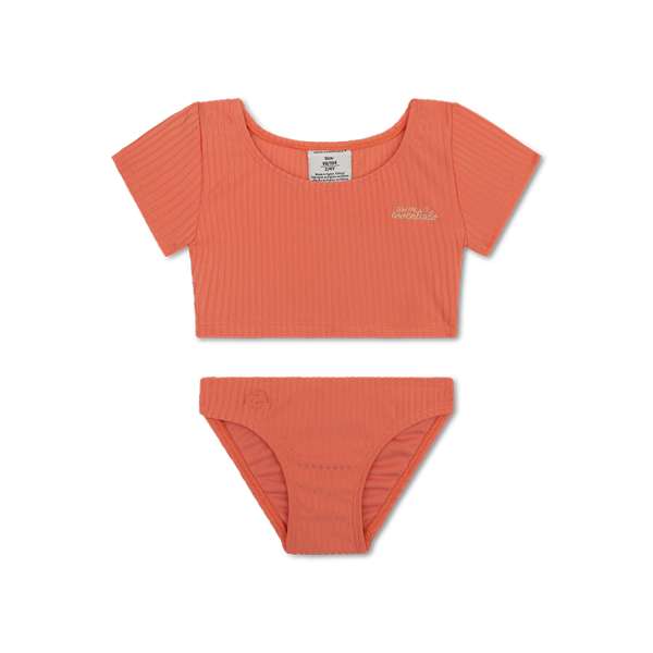 Bikiny Crop Top s UPF 50+ Lobster Bay