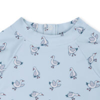 Kúpacie tričko s UPF 50+ Little Seagull Modré – náhľad 2