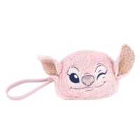 Plyšová kabelka do ruky ružová Stitch – náhľad 1