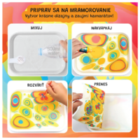 Sada na mramorovanie 12 farieb – náhľad 3