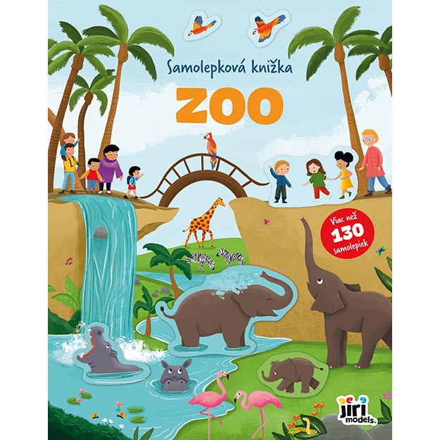 Samolepková knižka Zoo