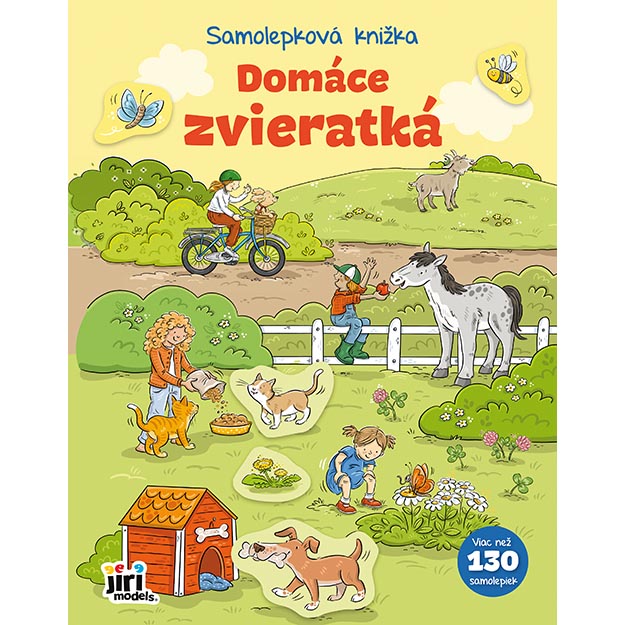 Samolepková knižka Domáce zvieratká