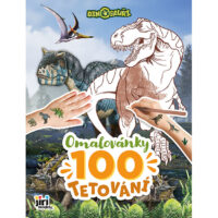 Omalovánky a 100 tetování Dinosauři – náhľad 1