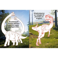 Omalovánky a 100 tetování Dinosauři – náhľad 2