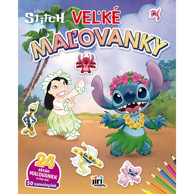 Veľké maľovanky Lilo & Stitch