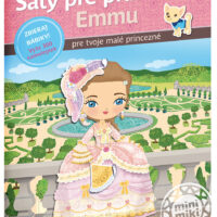 Šaty pre princeznú EMMU - Kniha samolepiek – náhľad 1