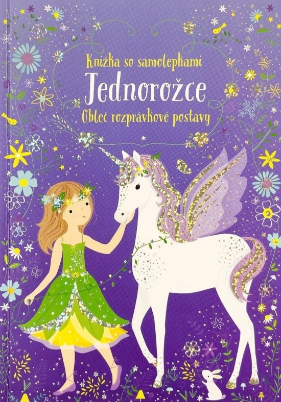 Jednorožce - Knižka so samolepkami