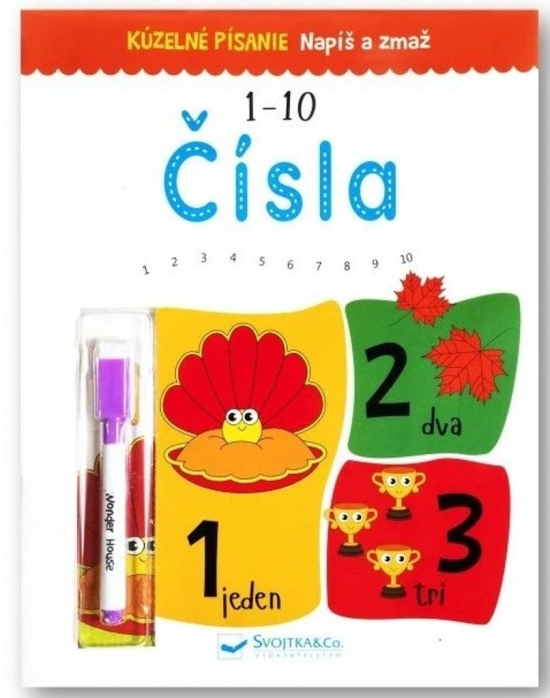 Kúzelné písanie – Čísla 1-10