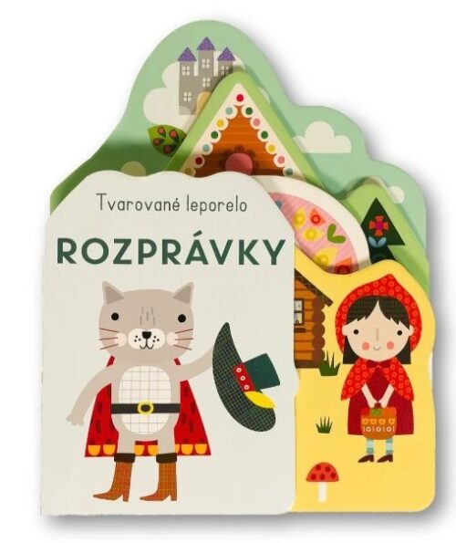 Tvarované leporelo - Rozprávky
