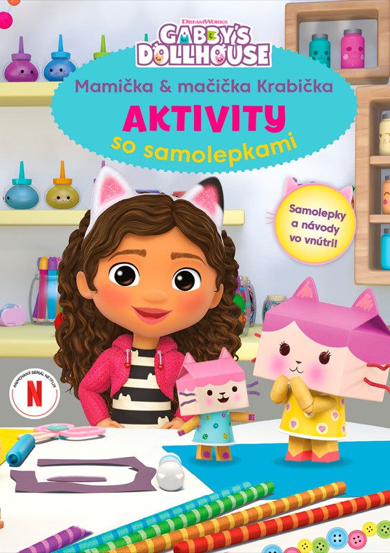 Gabikin kúzelný domček Aktivity so samolepkami