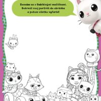 Gabikin kúzelný domček Aktivity so samolepkami – náhľad 3