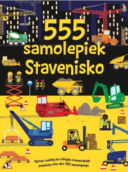 555 samolepiek Stavenisko