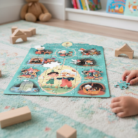 Rozprávkové puzzle Pinocchio 54 ks – náhľad 3