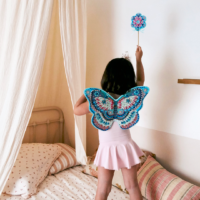 DIY Vyrob si sám vílie krídla a prútik na ozdobenie – náhľad 3