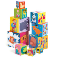 Kocky pyramída Zvieratká – náhľad 1