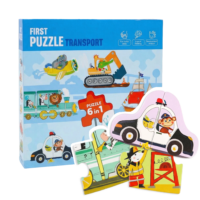 Prvé puzzle Doprava 6v1 – náhľad 1