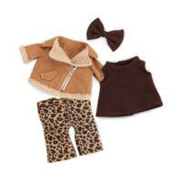 Lucky Doggy Set oblečenia pre psíka - Leopard Fur outfit – náhľad 1