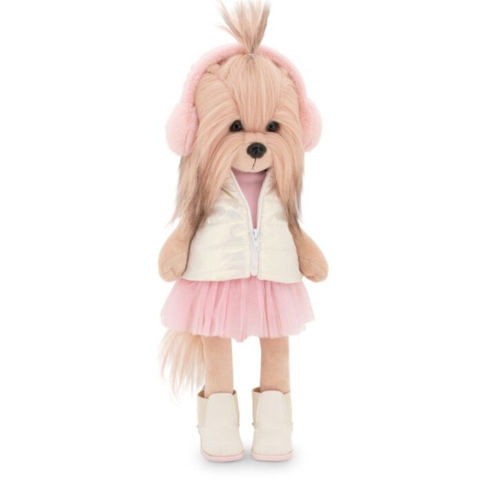 Lucky Doggy Plyšový psík Yorkšírka - Yoyo Pink Dream