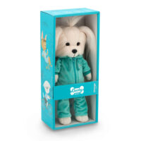 Lucky Doggy Plyšový psík Maltézska fenka - Mimi Fitness Mint – náhľad 2