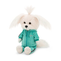Lucky Doggy Plyšový psík Maltézska fenka - Mimi Fitness Mint – náhľad 3