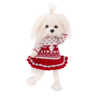 Lucky Doggy Plyšový psík Maltézska fenka - Mimi Scandinavian Motif – náhľad 3