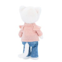 Lucky Kitty Plyšová mačička Sophie - Denim Hearts – náhľad 3
