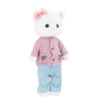 Lucky Kitty Plyšová mačička Sophie - Knitted Cherries – náhľad 1