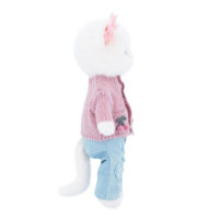 Lucky Kitty Plyšová mačička Sophie - Knitted Cherries – náhľad 2