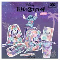 Zápisník špirálový B5 so záložkami Stitch Pastel – náhľad 3