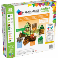 Magnetická stavebnica Jungle 25 dielov – náhľad 2