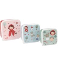 Desiatové boxy 3 ks Little Red – náhľad 1