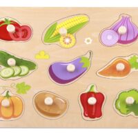 Vkladacie puzzle Zelenina – náhľad 3