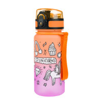 Tritanová fľaša pre deti Gradient Jednorožec 350 ml – náhľad 1