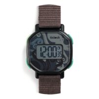 Náramkové digitálne hodinky Ticlock Čierna chobotnica – náhľad 1