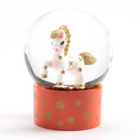 Nerozbitná mini snežná guľa Kráska – náhľad 3