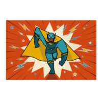 Pozvánky & samolepky Superhrdinovia – náhľad 2
