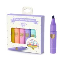 Pastelové mini zvýrazňovače 6 ks – náhľad 2