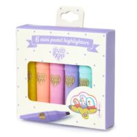 Pastelové mini zvýrazňovače 6 ks – náhľad 1