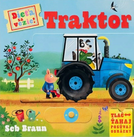 Dieťa sa vezie! Traktor