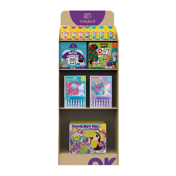 Display veľký na produkty Tookyland