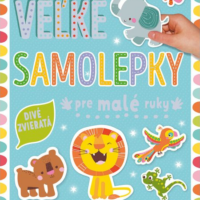 Divé zvieratá - Veľké samolepky pre malé ruky – náhľad 1